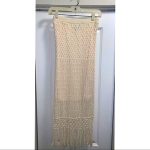 Jessica Simpson Crochet Skirt XS